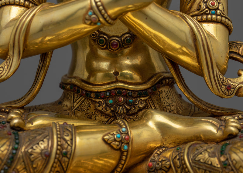 Vajra Buddha Sculpture | Commune with Divine Wisdom and Strength