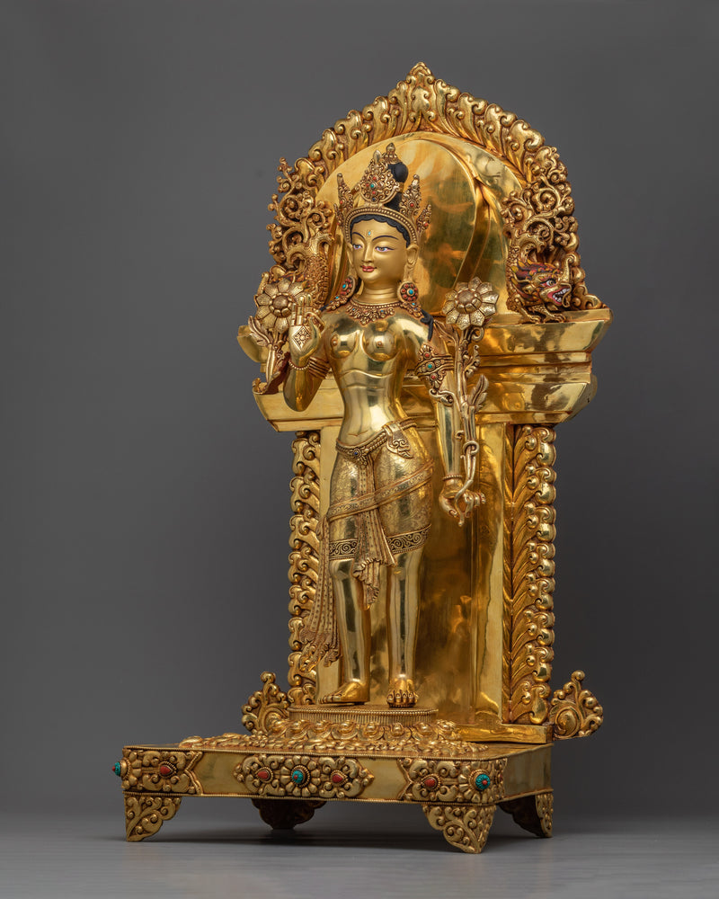 green-tara-standing-figure