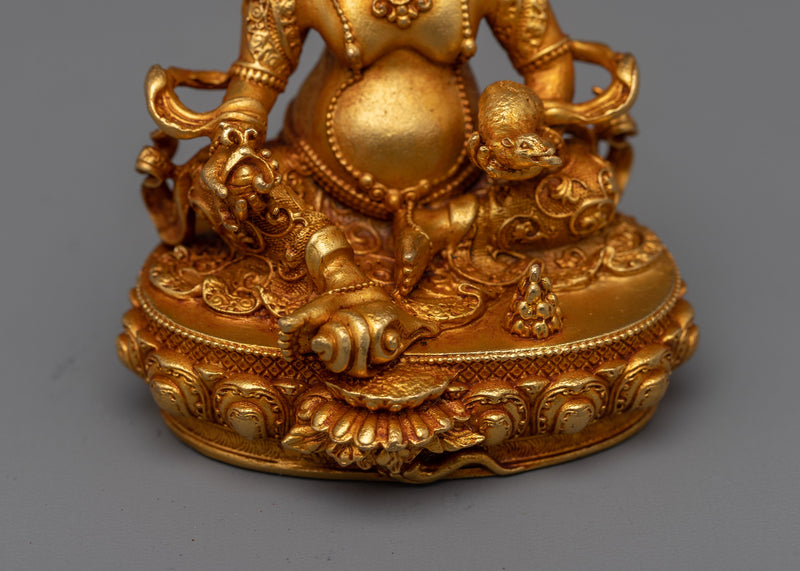 Machine-Molded Dzambhala Statue | Wealth Deity of Vajrayana Buddhism