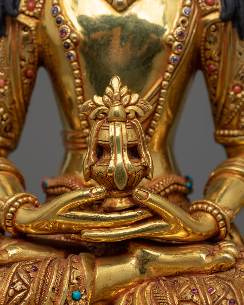 Exquisite Bodhisattva Set | Gold Gilded Copper Statues from Nepal