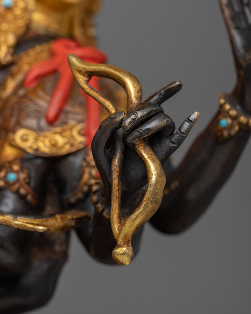 Namgyalma Statue 14.6 Inche | Fine Sculpture of deity for long life and purification