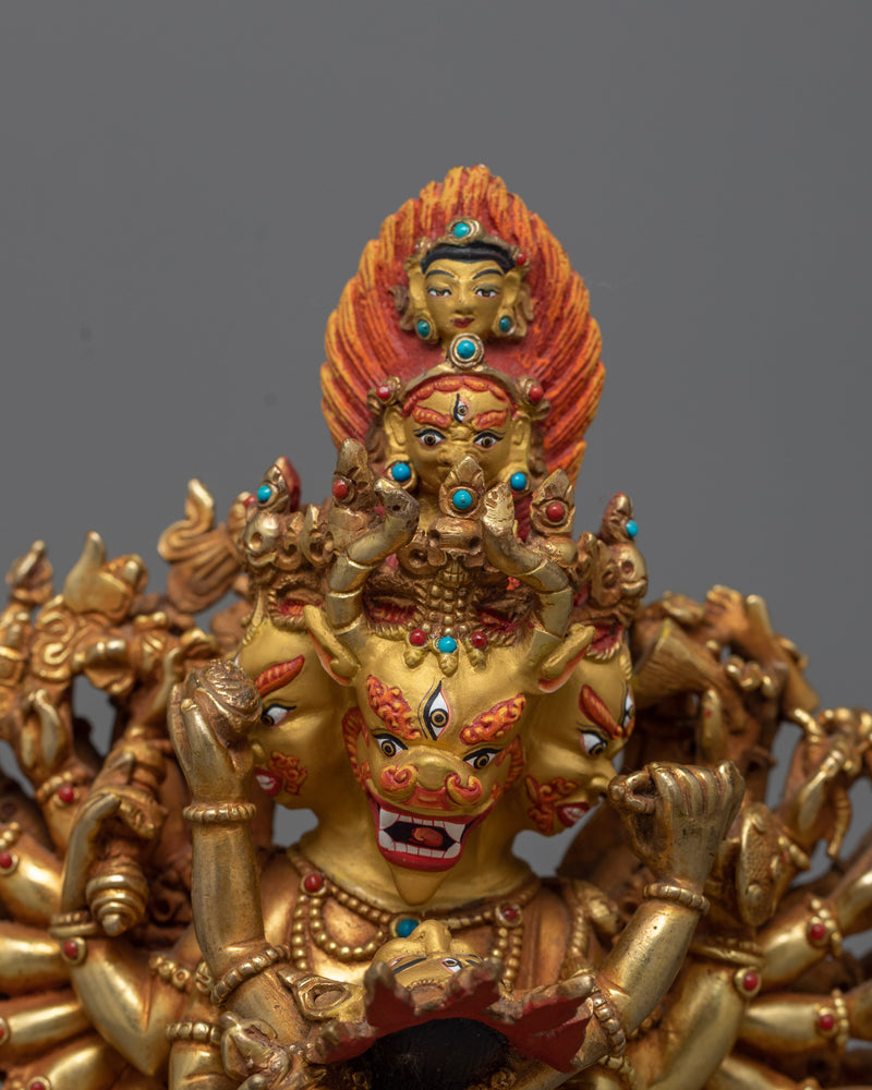 yamantaka-with-consort-figurine