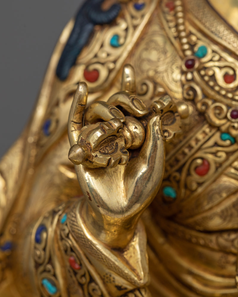 Premium Quality Guru Rinpoche Statue | Handmade in Nepal by Nepali Master Artist