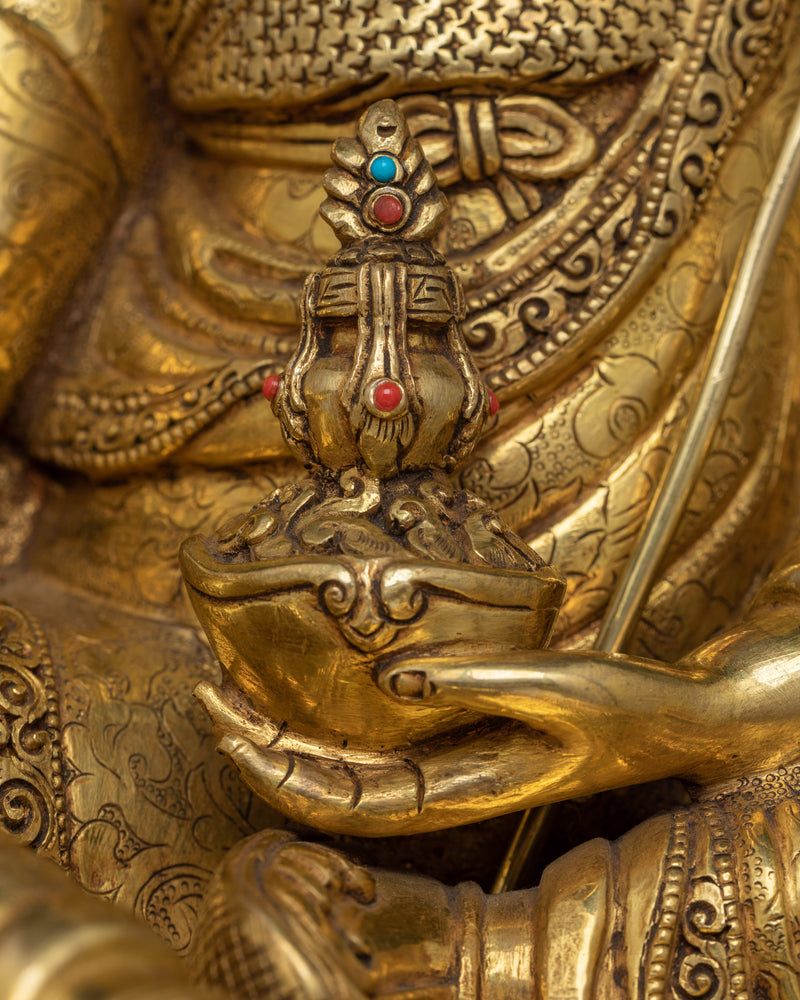 Padma Sambhava Rinpoche Sculpture | Traditional Himalayan Art