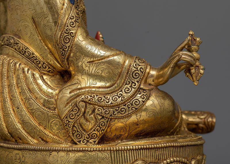 Padma Sambhava Rinpoche Sculpture | Traditional Himalayan Art