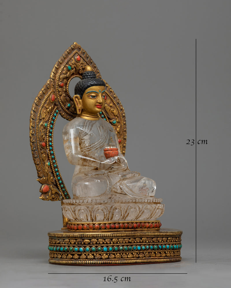 amitabha-buddha-crystal statue