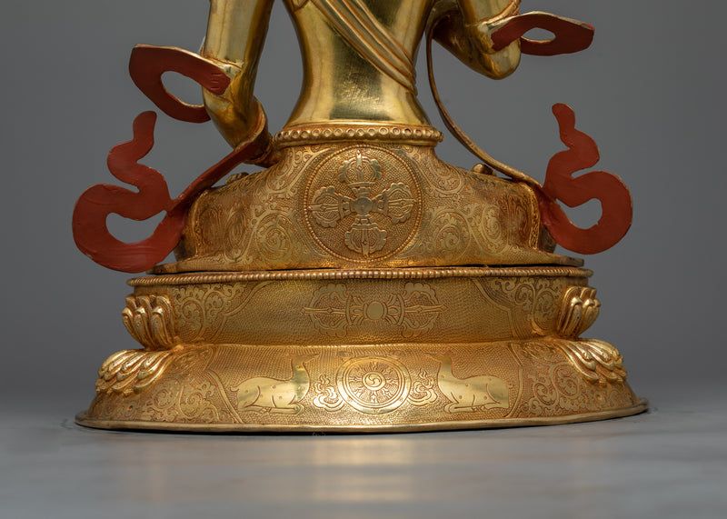 Majestic Primordial Buddha Vajrasattva Sculpture | Traditionally Handcrafted in Nepal