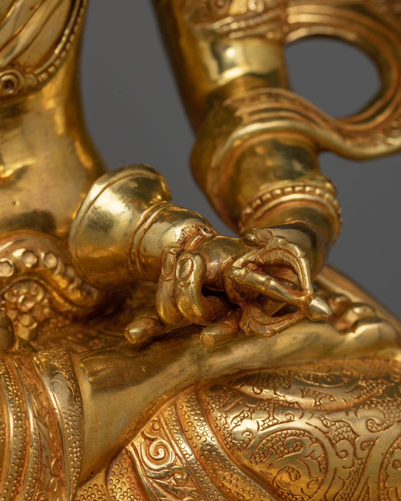 Majestic Primordial Buddha Vajrasattva Sculpture | Traditionally Handcrafted in Nepal