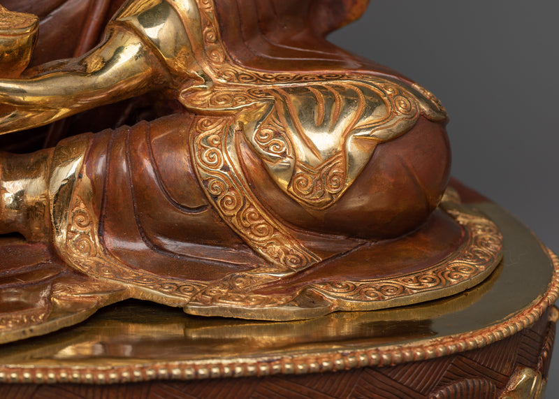 Large Guru Rinpoche Statue | Hand-Carved Guru Padmasambhava Sculpture