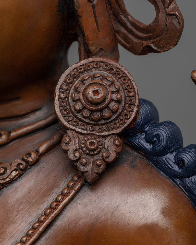 Green Tara Oxidized Statue | Embrace Divine Protection and Compassion