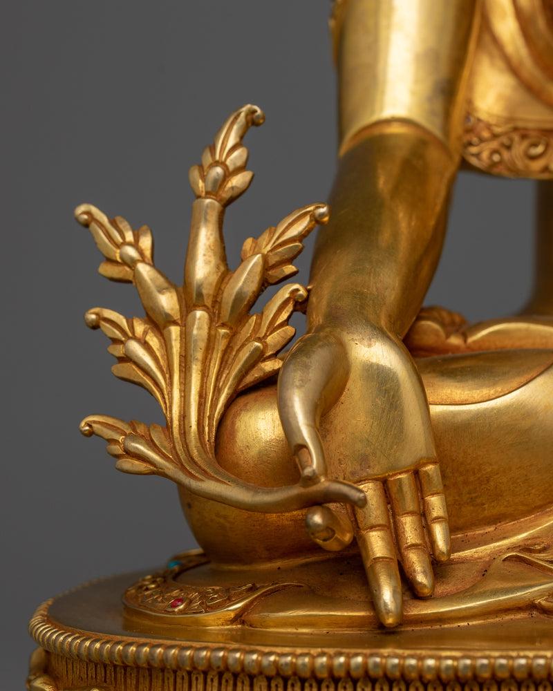 Medicine Buddha Enlighten Healing Statue | Symbol of wellness and Enlightenment