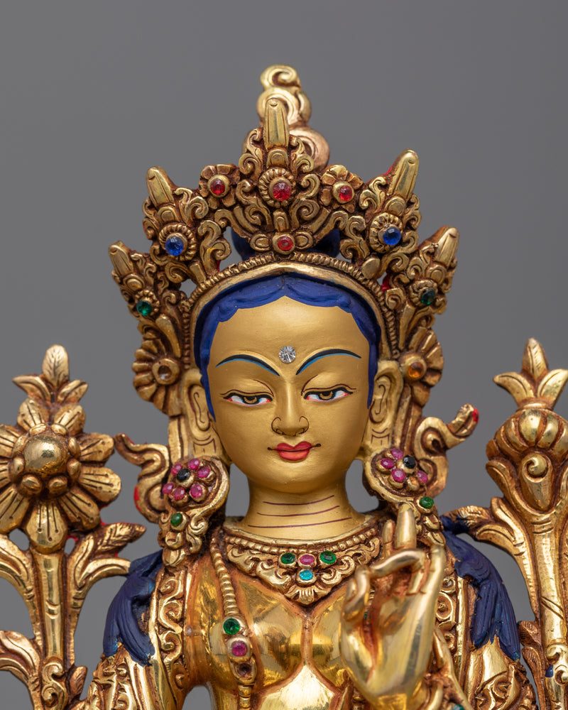 gold-gilded-green-tara-1