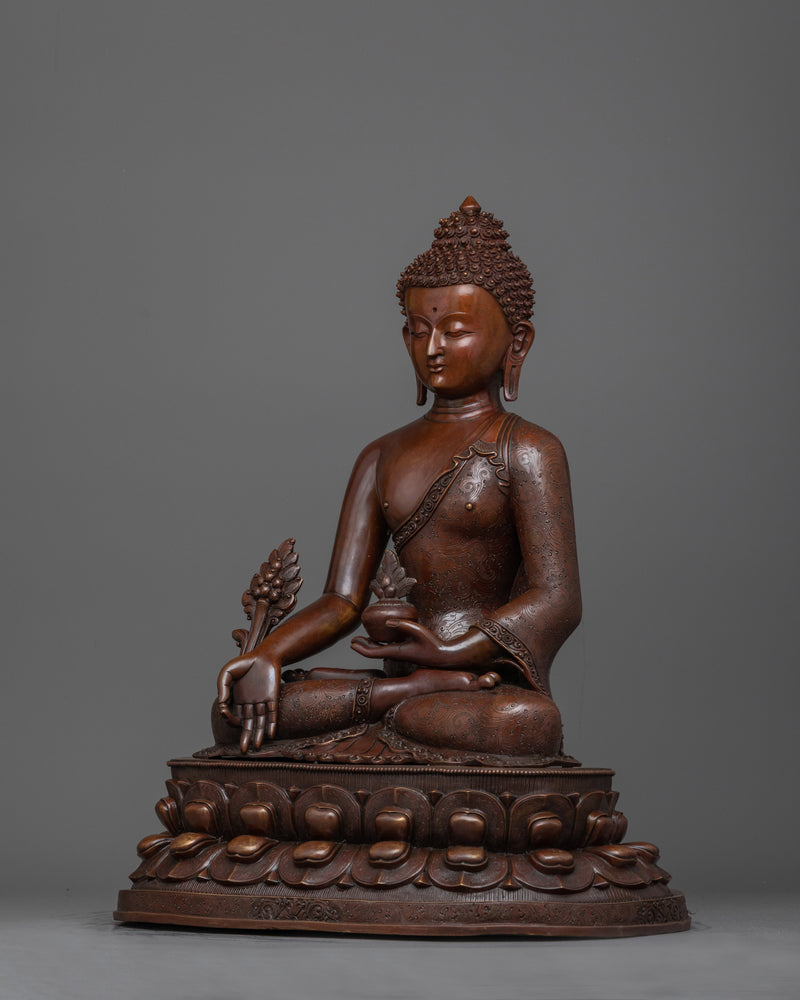 medicine-buddha-oxidized-figure