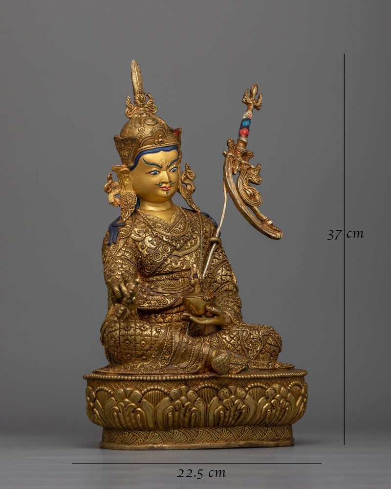 Tantric Guru Rinpoche Figure | Embodiment of Wisdom and Compassion