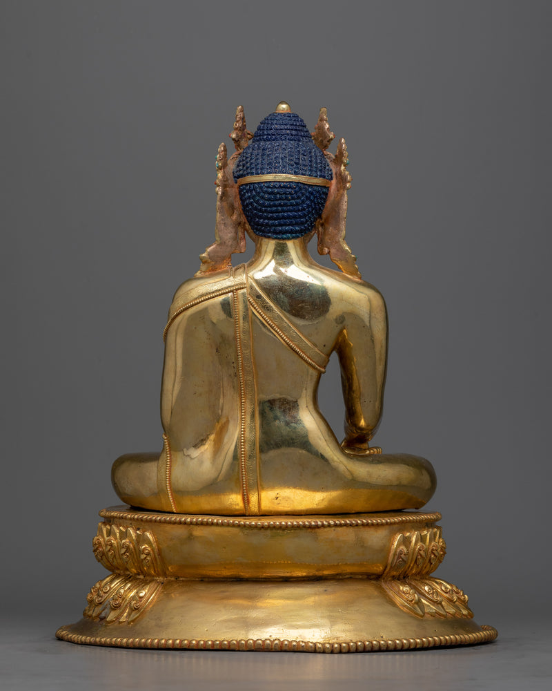 Shakyamuni Buddha Gold-Gilded Statue | Essence of Enlightenment