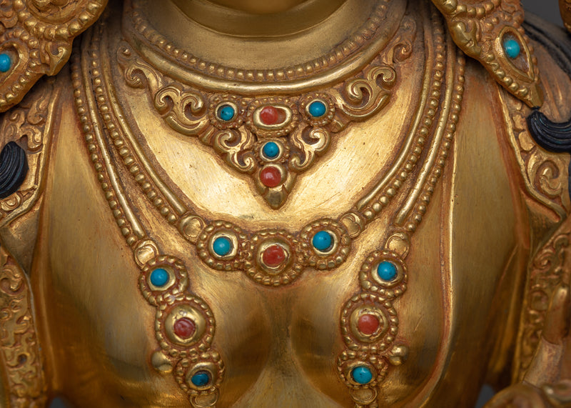 Radiant Seven-Eyes Goddess Tara Statue | Illuminate Your Spiritual Path