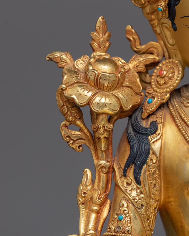 Radiant Seven-Eyes Goddess Tara Statue | Illuminate Your Spiritual Path