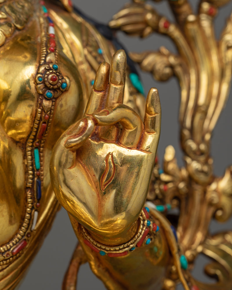 Sri Green Tara Statue | Experience Divine Protection and Compassion