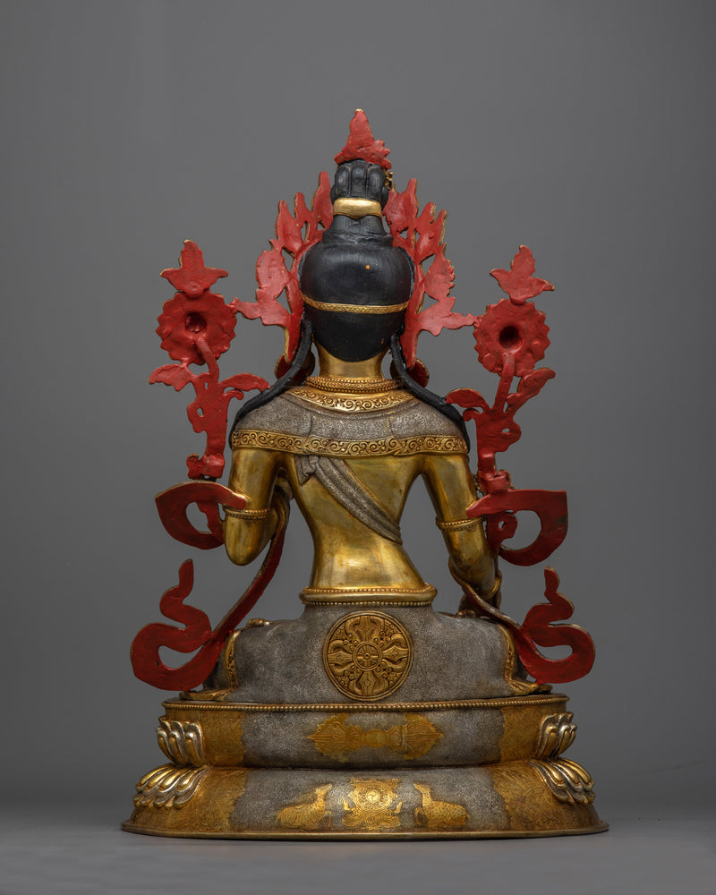 White Tara Figure | Embodiment of Healing and Longevity