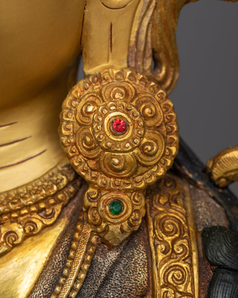 White Tara Figure | Embodiment of Healing and Longevity