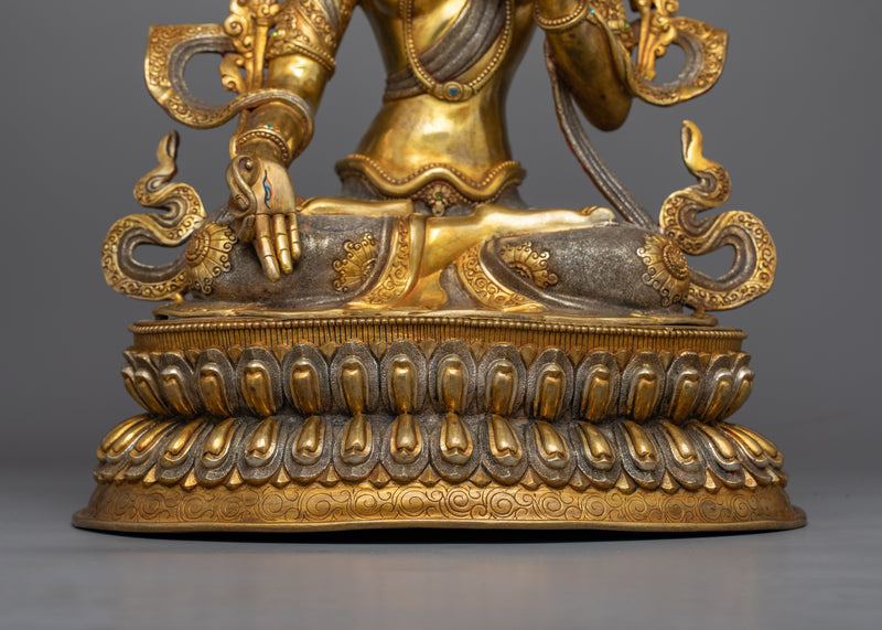 White Tara Figure | Embodiment of Healing and Longevity