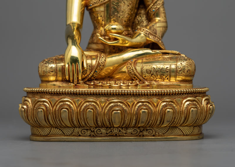 Exquisite Enlighten Buddha Shakyamuni Statue | Symbol of Enlightenment and Serenity