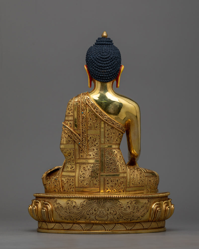 Exquisite Enlighten Buddha Shakyamuni Statue | Symbol of Enlightenment and Serenity