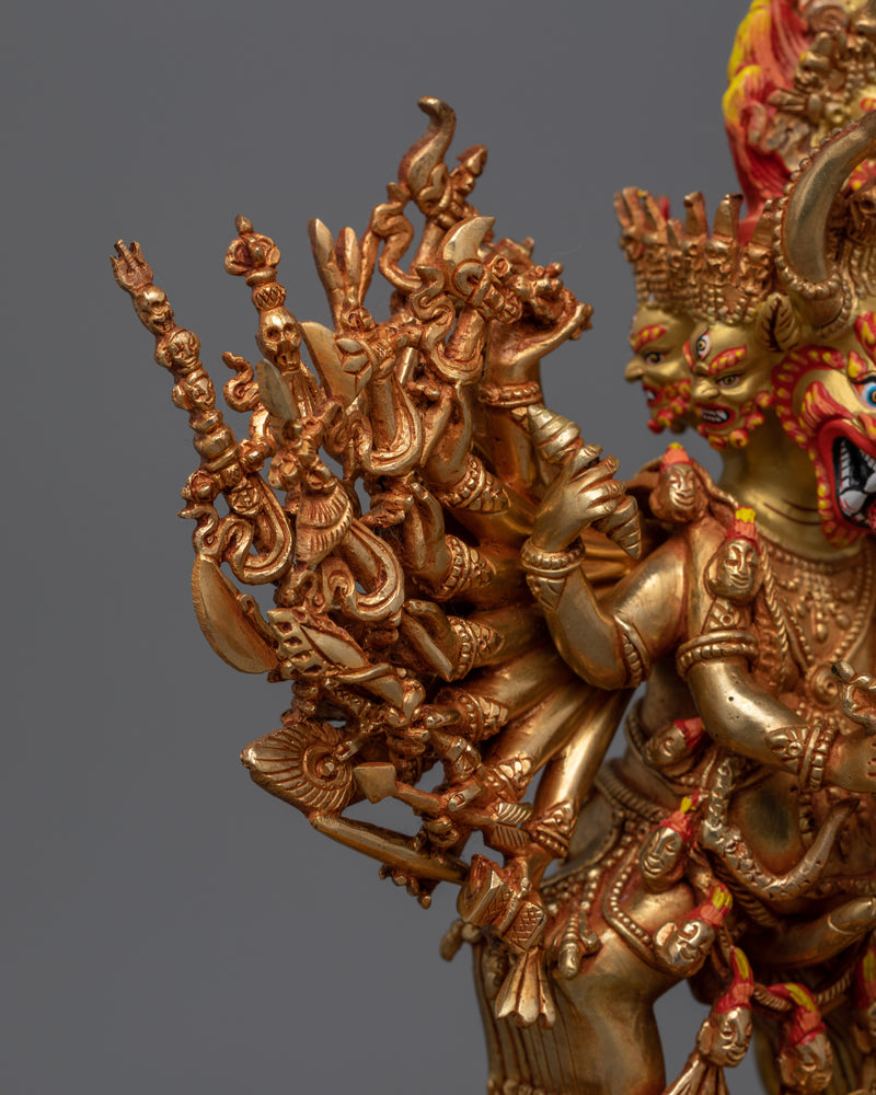 Yamantaka Heruka Statue | Symbol of Wrathful Compassion