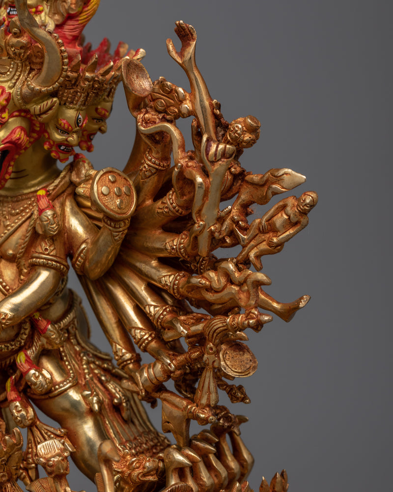 Yamantaka Heruka Statue | Symbol of Wrathful Compassion