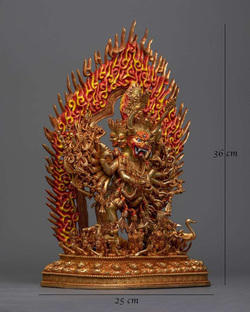 Yamantaka Heruka Statue | Symbol of Wrathful Compassion