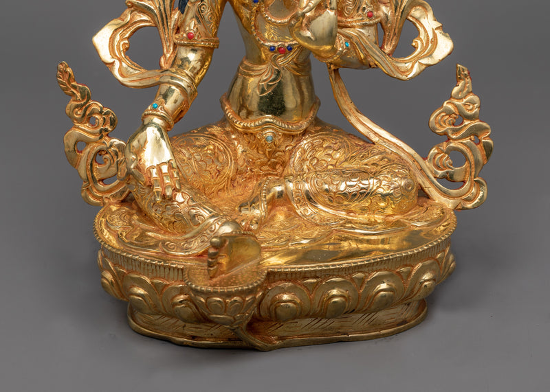 Green Tara Statue | Embrace Compassion and Protection