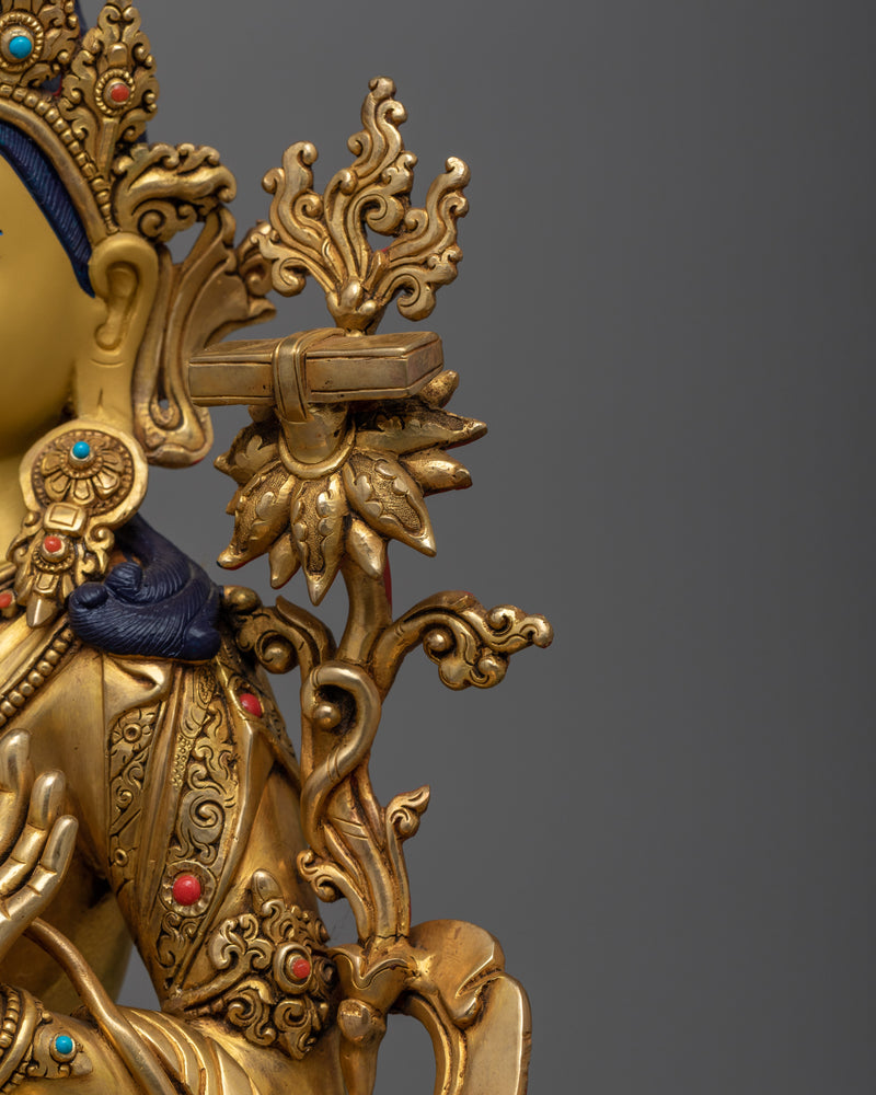 Manjushri Insight Wisdom Statue | Embodying Divine Wisdom and Clarity