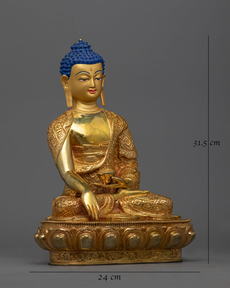 Shakyamuni Buddha Enlighten Statue | Essence of Spiritual Mastery