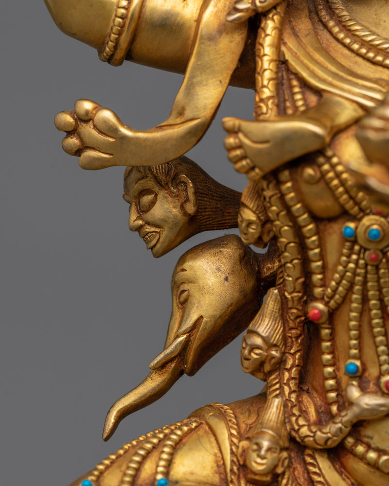 Wrathful Dorje Phagmo Statue | Protector of Wisdom and Power