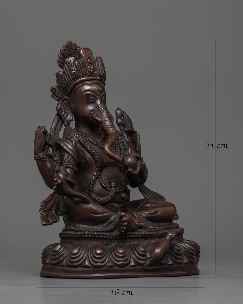 Sree Ganesh Statue | Artisan-Crafted Symbol of Wisdom and Prosperity