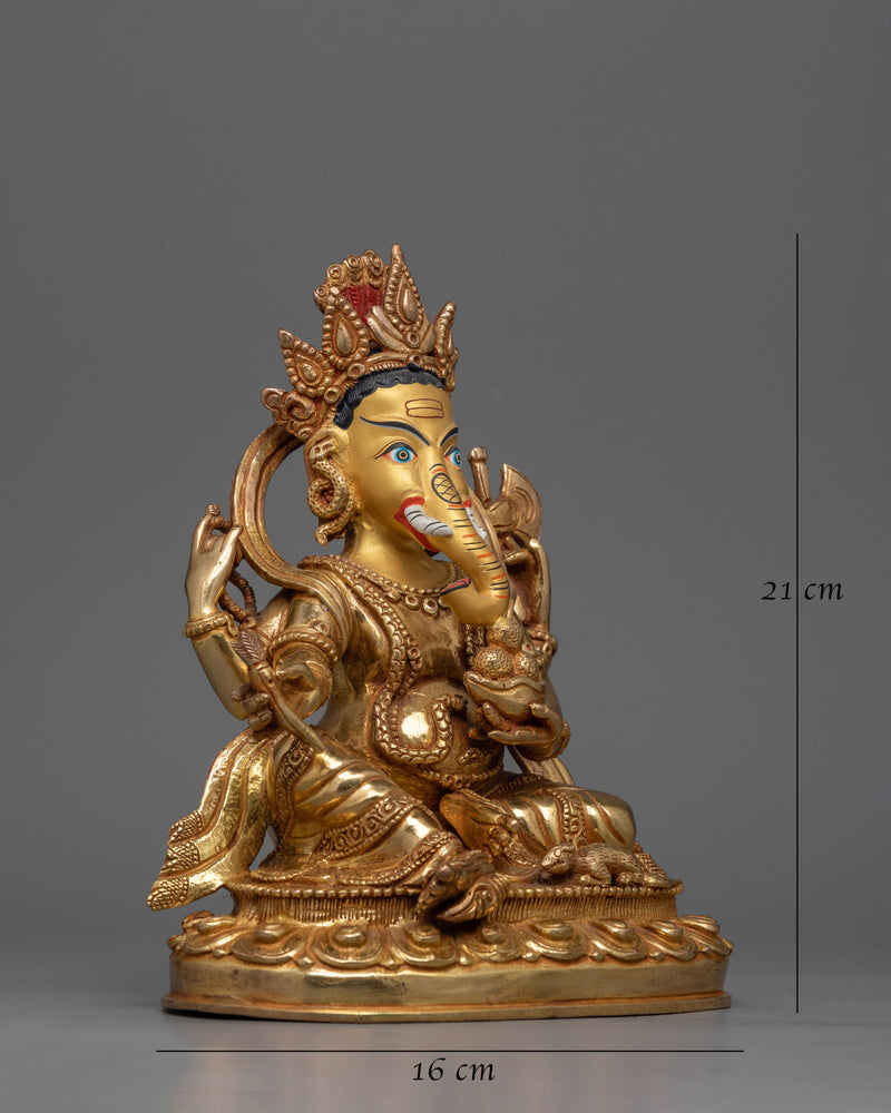 Shri Ganesh Statue | Artisanal Symbol of Prosperity