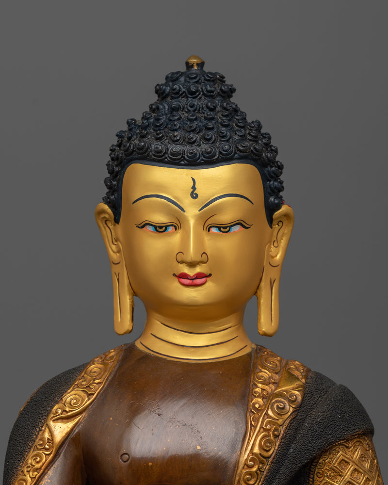 oxidized-figure-of-shakyamuni-buddha