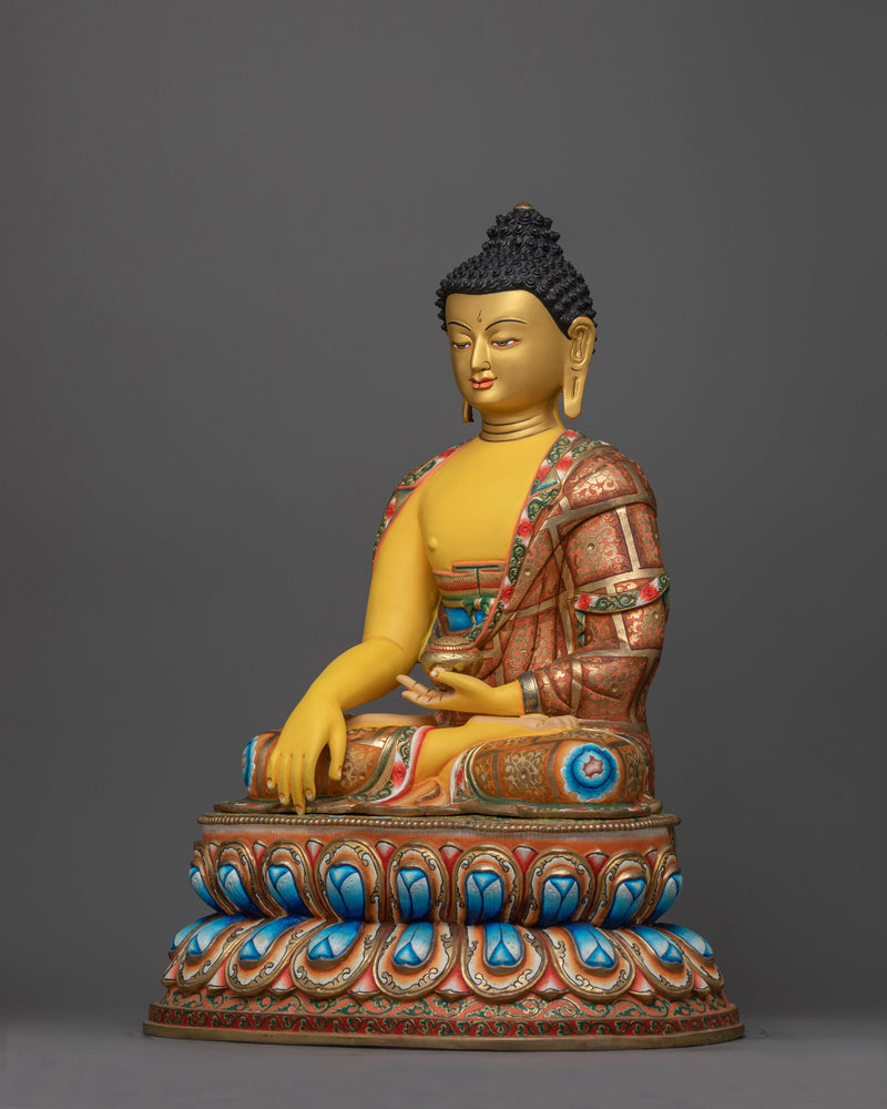 shakyamuni-buddha-yellow-hued