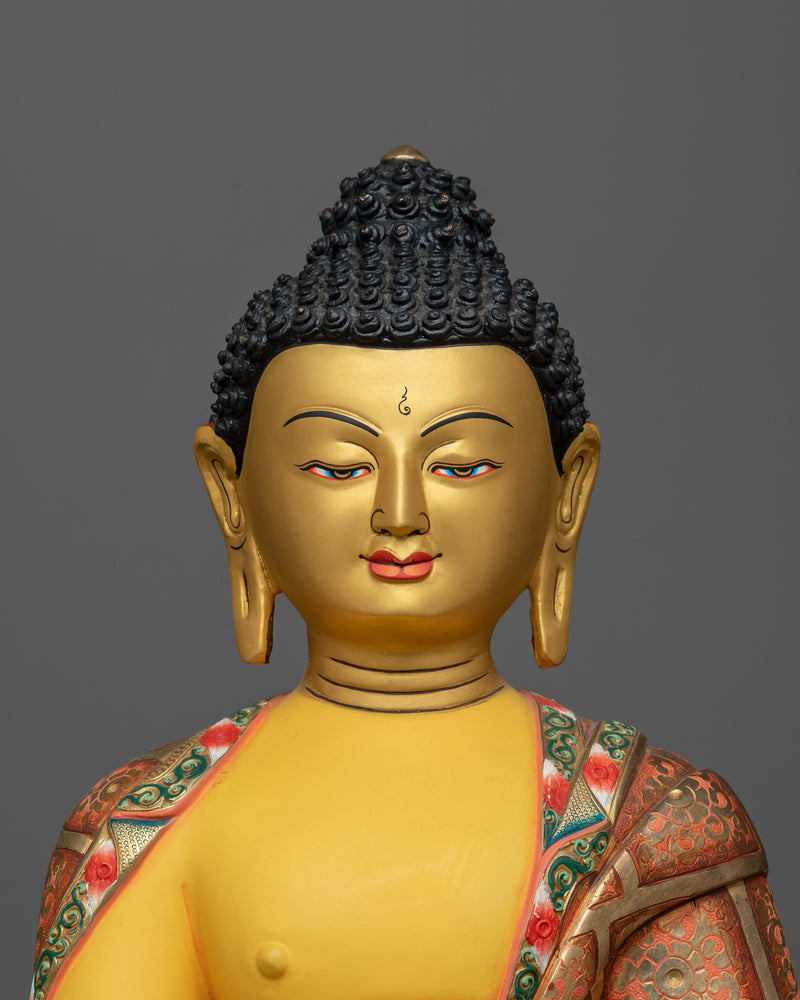 shakyamuni-buddha-yellow-hued