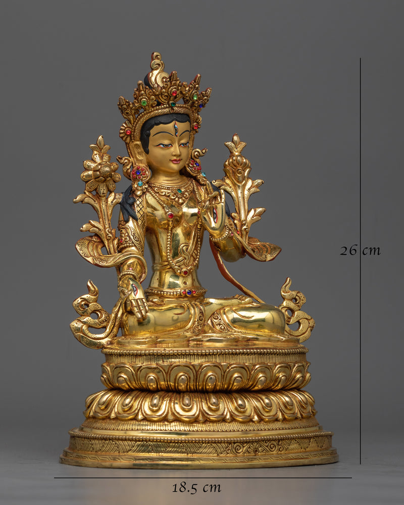 White Tara Beautiful Figure | Artisan-Crafted Symbol of Serenity