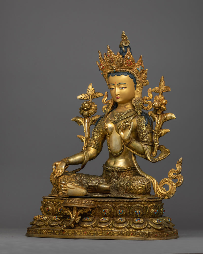 antique-green-tara-figure