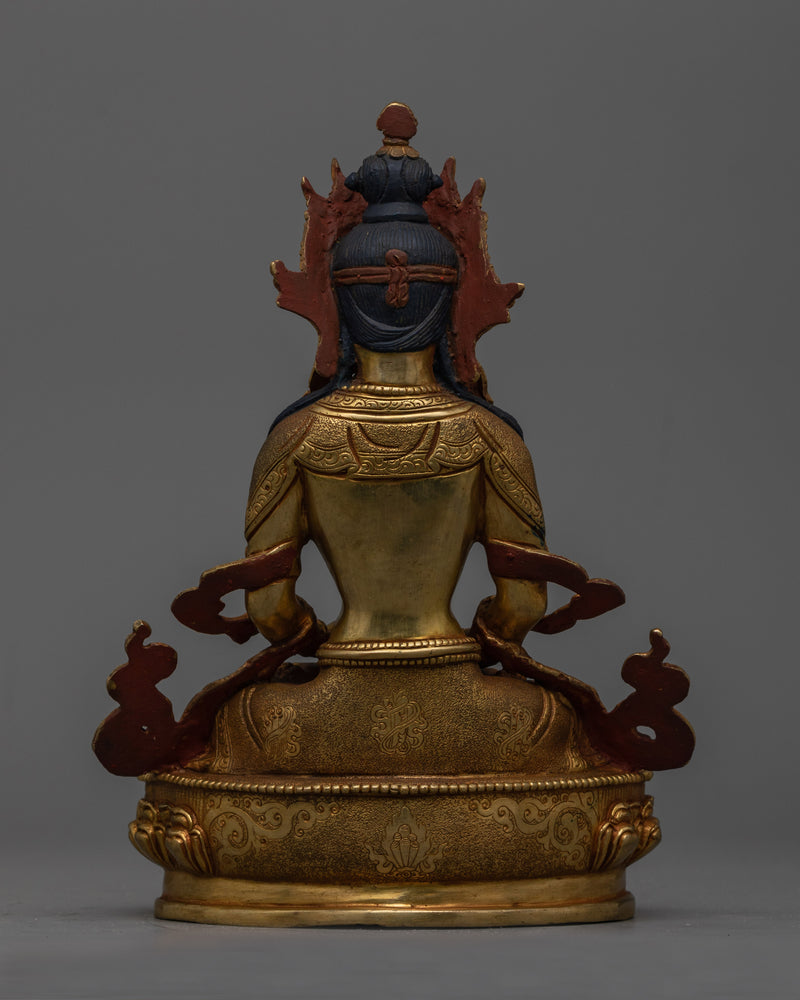 Amitayus Antique Statue | Handcrafted Emblem of Longevity