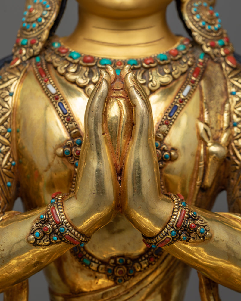 Serene Chenrezig Premium Statue | Exquisite Symbol of Divine Compassion