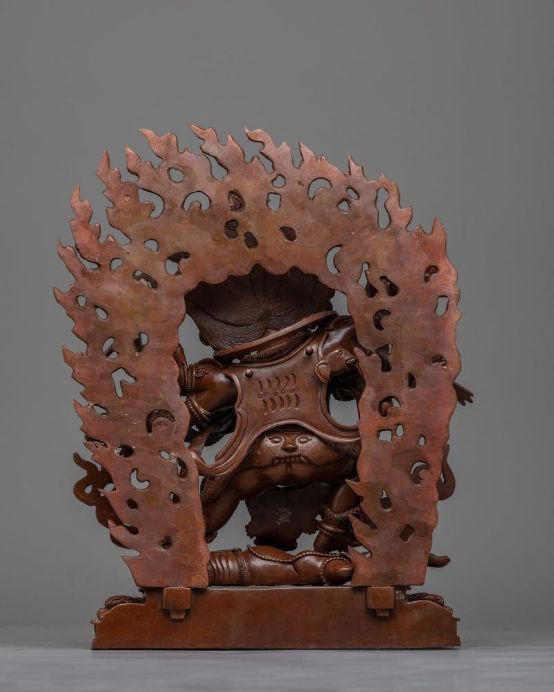 Handcrafted Six Armed Mahakala 