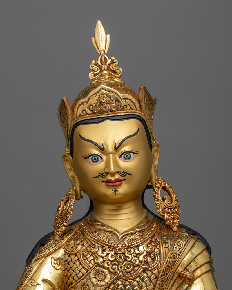 Copper Guru Rinpoche Statue