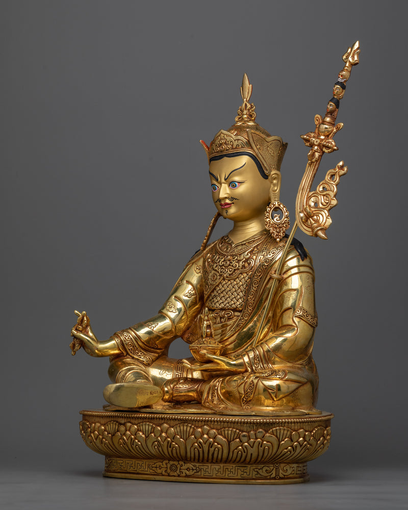 Copper Guru Rinpoche Statue