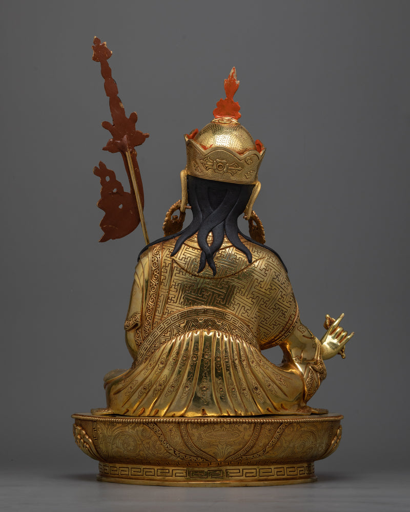 Copper Guru Rinpoche Statue