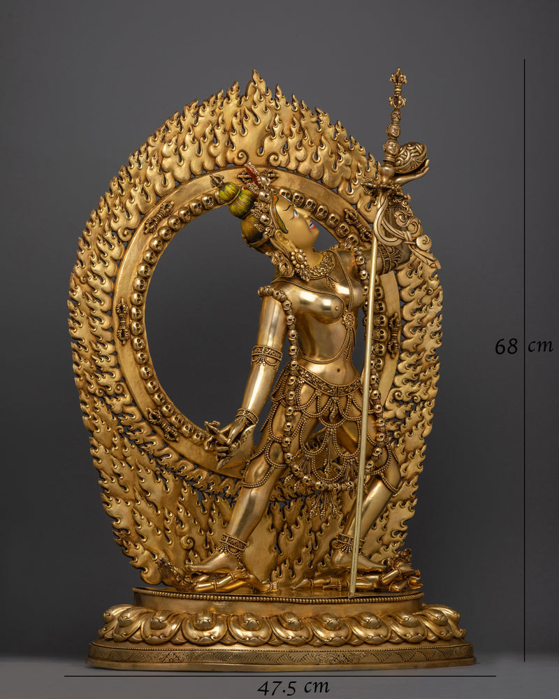 Copper-Vajrayogini-Statue 