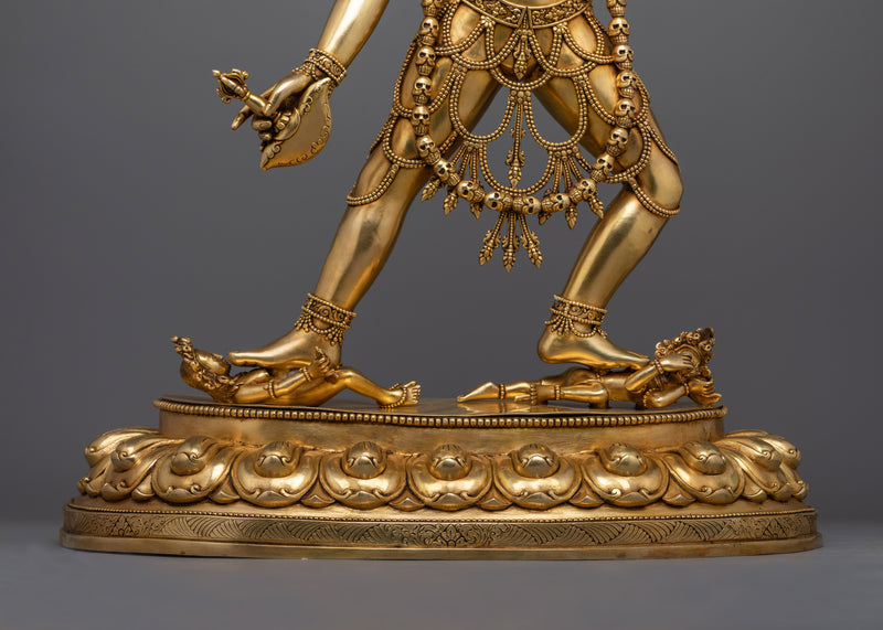 Copper Vajrayogini Statue | Tantric Female Buddha Dakini