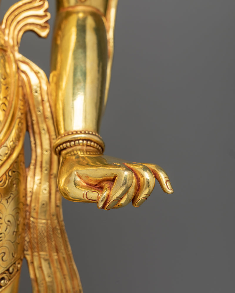 Standing Graceful Cherezig Statue | Exquisite Symbol of Divine Femininity